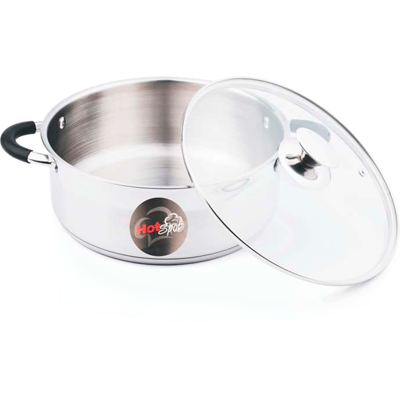 ARROCERA CON TAPA DE CRISTAL 40CM