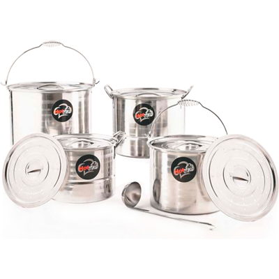 SPRING  STOCK POT TAPAS DE ACERO INOXIDABLE 